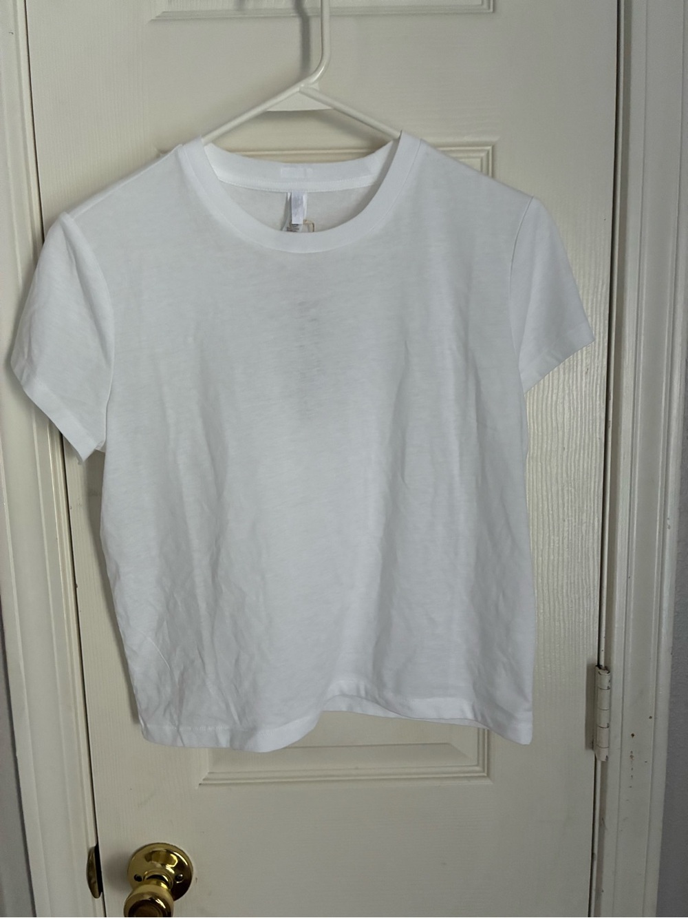 SKIMS Classic Short Sleeve Crew Tee in White